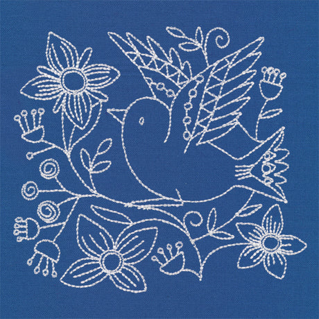 Birds of a Feather 5 (Whitework)