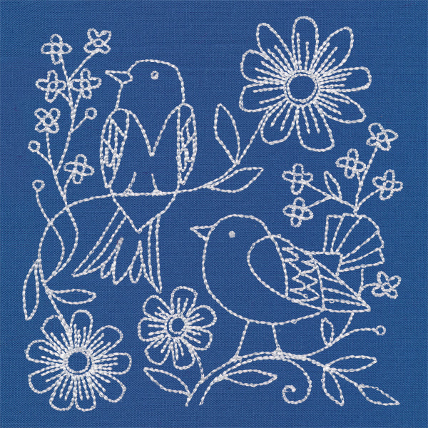 Birds of a Feather 6 (Whitework)