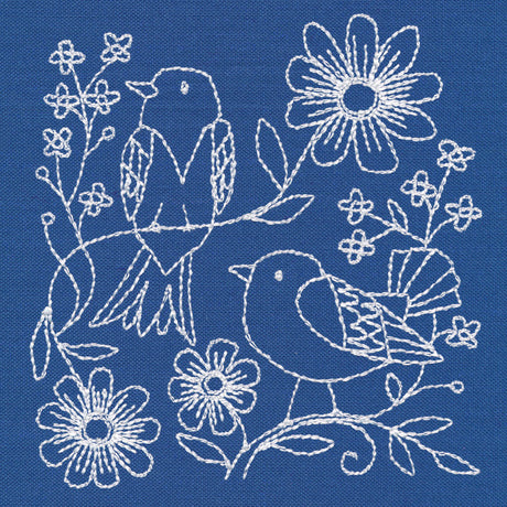 Birds of a Feather 6 (Whitework)
