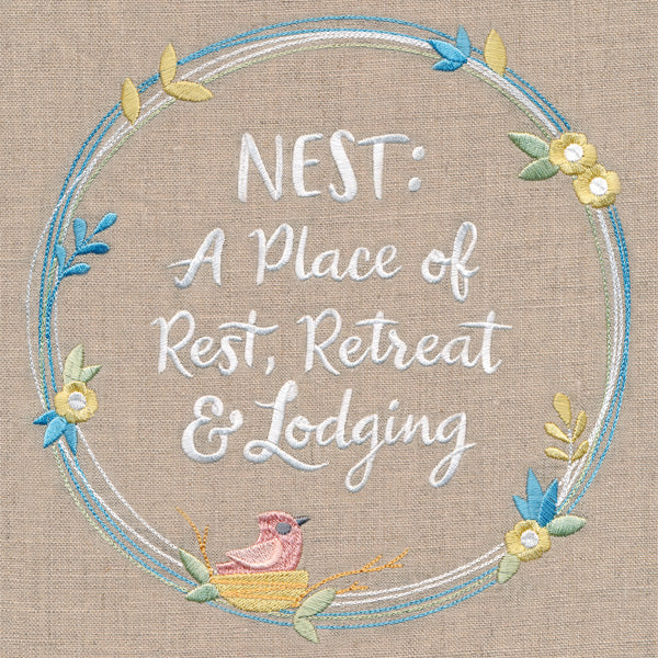 A Place of Rest Wildflower Wreath