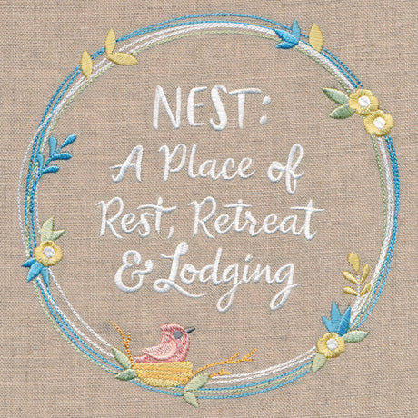 A Place of Rest Wildflower Wreath