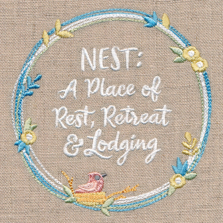 A Place of Rest Wildflower Wreath