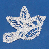 Delicate Robin (Battenburg Lace)