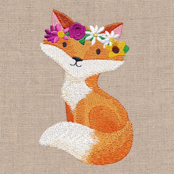 Sweet Woodland Fox