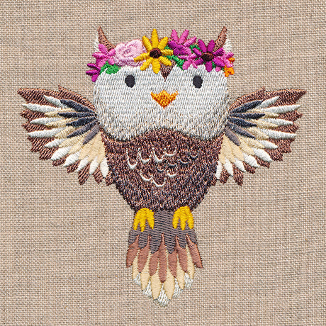 Sweet Woodland Owl