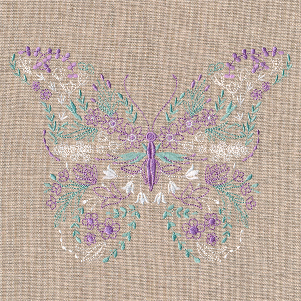 Blooming Wildflower Butterfly