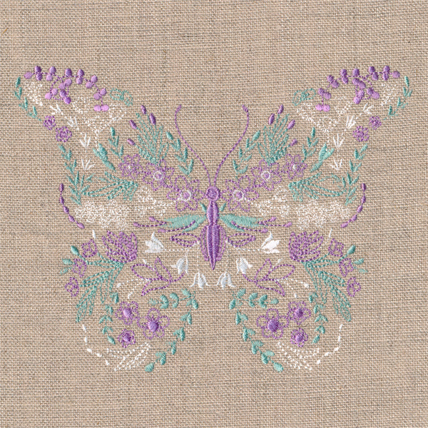 Blooming Wildflower Butterfly