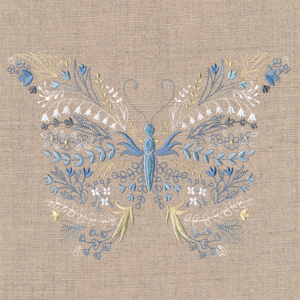 Flourishing Wildflower Butterfly