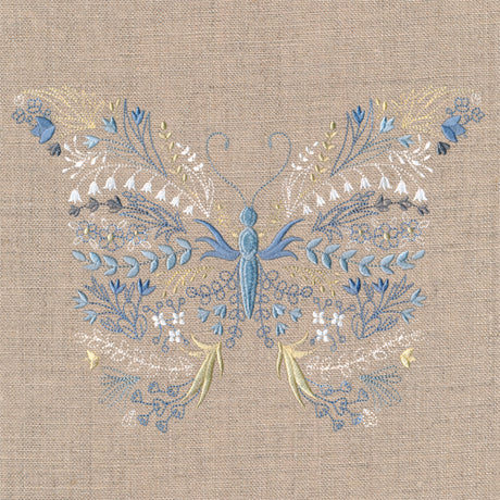 Flourishing Wildflower Butterfly