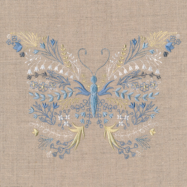 Flourishing Wildflower Butterfly