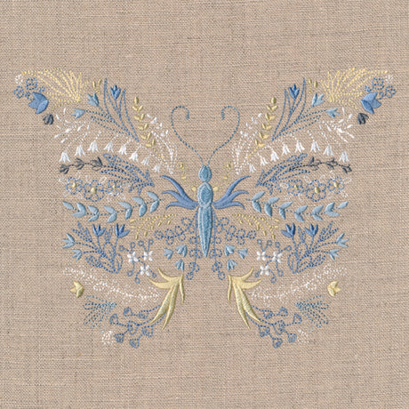 Flourishing Wildflower Butterfly