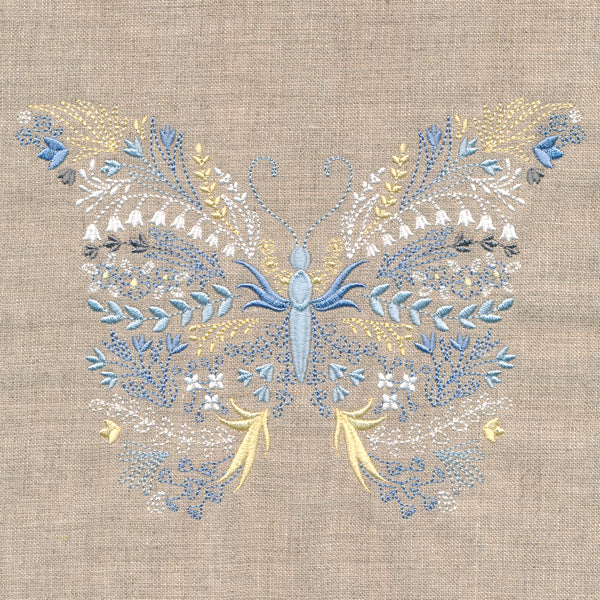 Flourishing Wildflower Butterfly