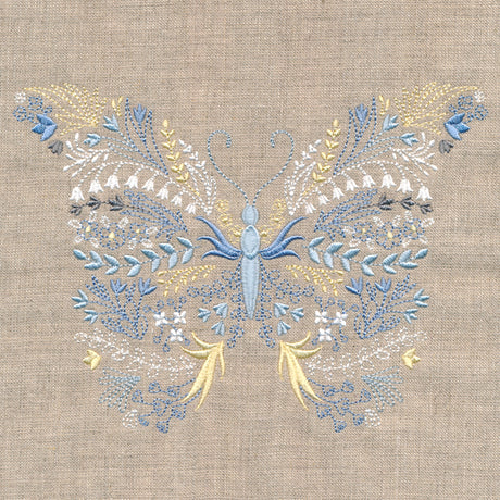 Flourishing Wildflower Butterfly