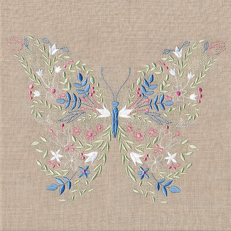 Delicate Wildflower Butterfly