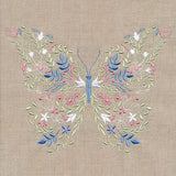 Delicate Wildflower Butterfly