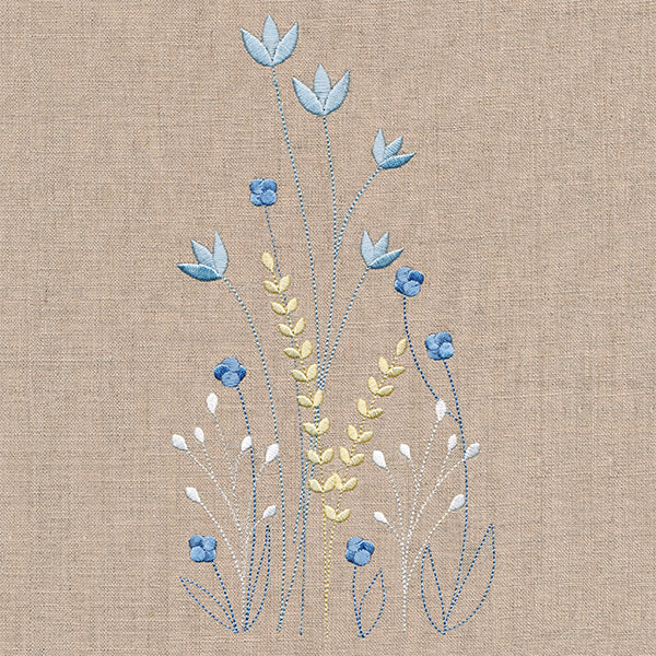 Flourishing Wildflower Stems