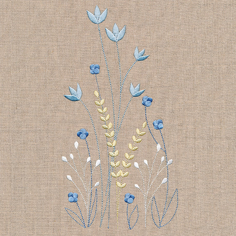 Flourishing Wildflower Stems