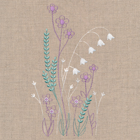 Blooming Wildflower Stems