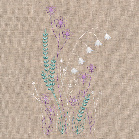 Blooming Wildflower Stems