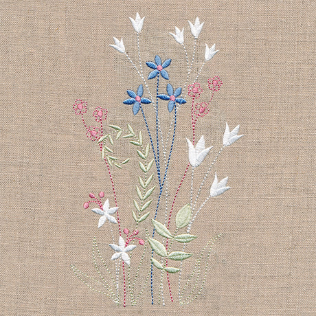 Delicate Wildflower Stems