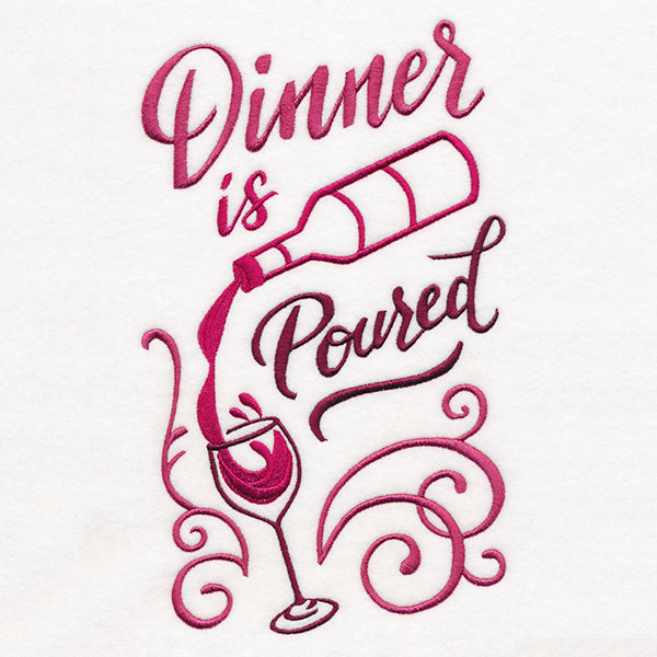 Dinner Is Poured