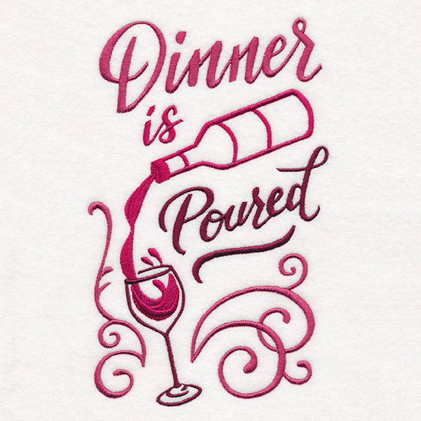 Dinner Is Poured