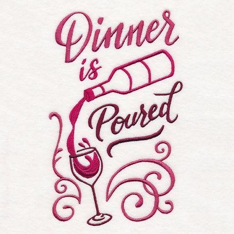 Dinner Is Poured