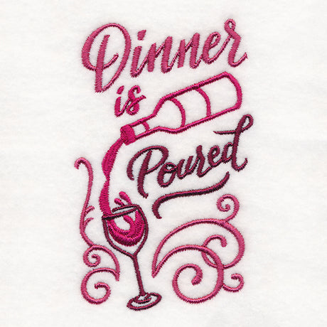 Dinner Is Poured