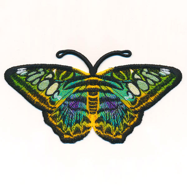 Free-Flying Blue Clipper (In-the-Hoop)