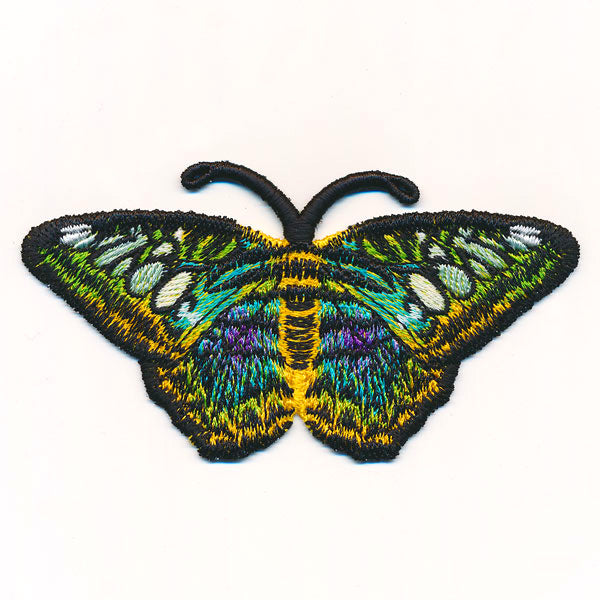 Free-Flying Blue Clipper (In-the-Hoop)