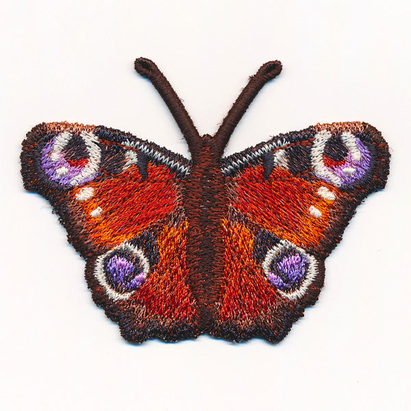 Free-Flying Peacock Butterfly (In-the-Hoop)