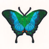 Free-Flying Malabar Banded Peacock (In-the-Hoop)