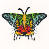 Free-Flying Madagascan Sunset Moth (In-the-Hoop)