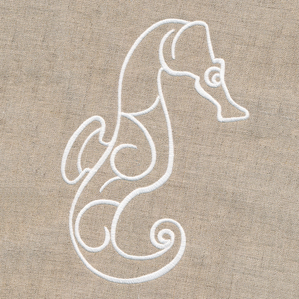 Rustic Seahorse Accent