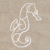 Rustic Seahorse Accent