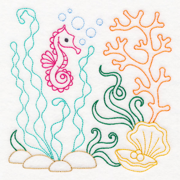 Ocean Adventure Seahorse (Vintage)