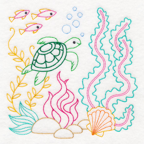 Ocean Adventure Turtle (Vintage)