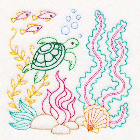 Ocean Adventure Turtle (Vintage)