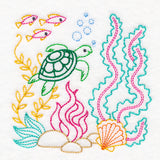 Ocean Adventure Turtle (Vintage)