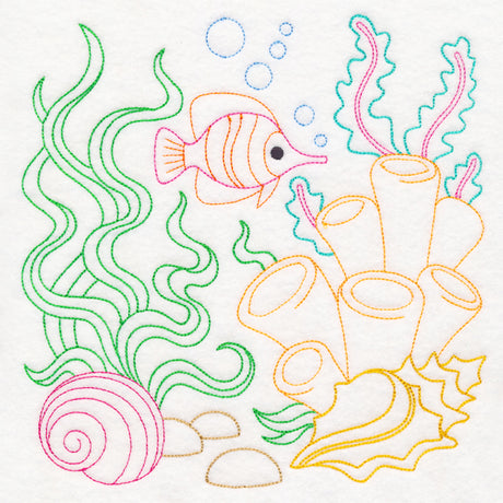 Ocean Adventure Butterflyfish (Vintage)