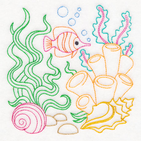 Ocean Adventure Butterflyfish (Vintage)