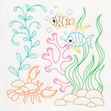 Ocean Adventure Fish & Lobster (Vintage)