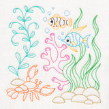 Ocean Adventure Fish & Lobster (Vintage)