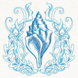 Seaside Shell Etching