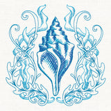 Seaside Shell Etching