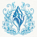 Seaside Shell Etching