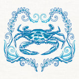 Coastal Crab Etching