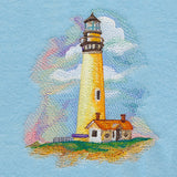 Seaside Lighthouse in Watercolor