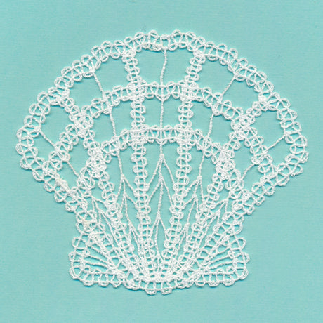 Delicate Seashell (Battenburg Lace)