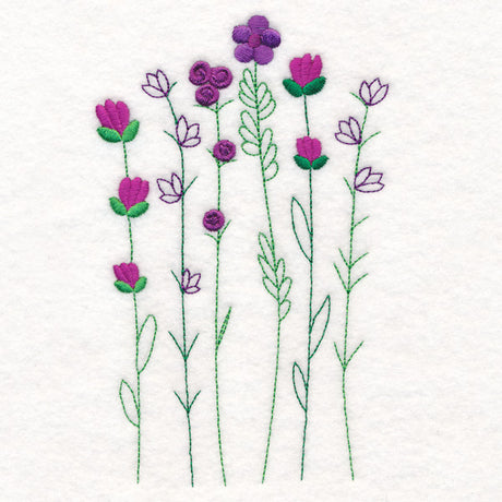 Beautiful Wildflower Stems